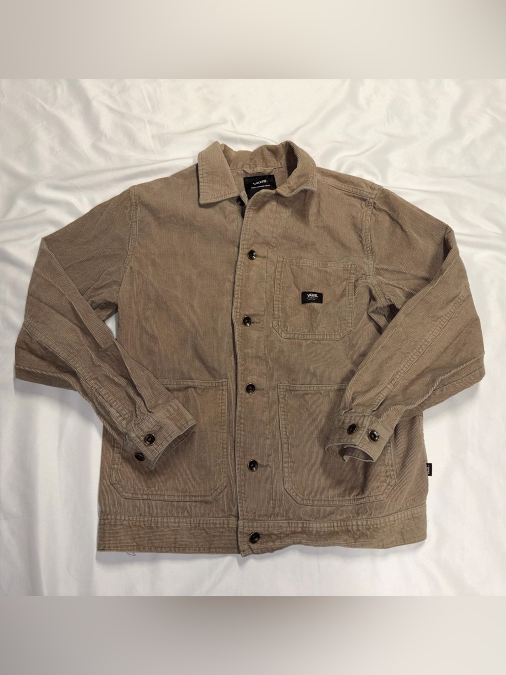 Vans Men's Tan Corduroy Shirt Jacket Lot O